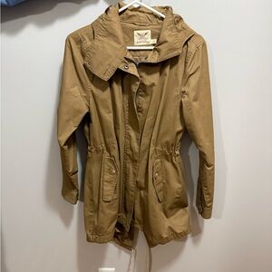 Faded Glory Brown Hooded Jacket